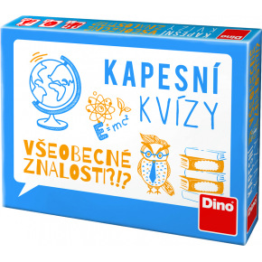 Dino KAPESNÍ KVÍZY - VŠEOBECNÉ ZNALOSTI Cestovní hra