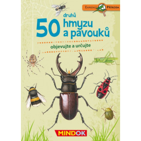 Mindok Expedice příroda: 50 druhů hmyzu a pavouků