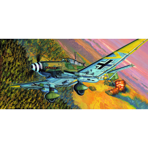 Academy Model Kit letadlo 12404 - JU87G-2 STUKA "KANONEN VOGEL" (1:72)