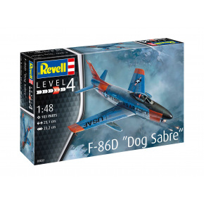 Revell Plastic ModelKit letadlo 03832 - F-86D Dog Sabre (1:48)