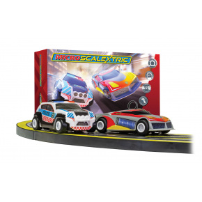 Scalextric Autodráha MICRO SCALEXTRIC G1149P - Law Enforcer Mains Powered Race Set (1:64)