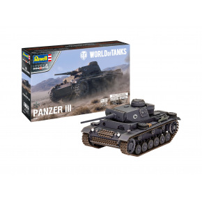 Revell Plastic ModelKit World of Tanks 03501 - PzKpfw III Ausf. L (1:72)