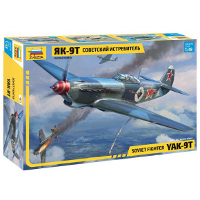 Zvezda Model kit letadlo 4831 - Yak-9-T with cannon (1:48)