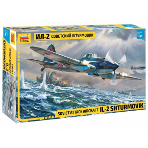 Zvezda Model Kit letadlo 4825 - IL-2 Stormovik (1:48)