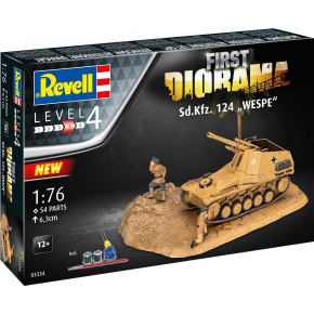 Revell Gift-Set diorama 03334 - Sd.Kfz. 124 Wespe (1:76)