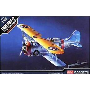 Academy Model Kit letadlo 12326 - USN F3F-2 VF-6 "FIGHTING SIX" (1:48)