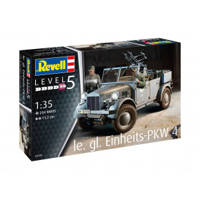 Revell Plastic ModelKit military 03339 - Einheits-PKW Kfz.4 (1:35)