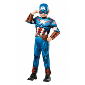 Rubies Avengers: kostým Captain America Deluxe - vel. M