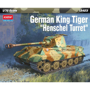 Academy Model Kit tank 13423 - German King Tiger "Henschel Turret" (1:72)