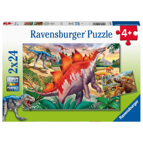 Ravensburger Svět dinosaurů 2x24 dílků