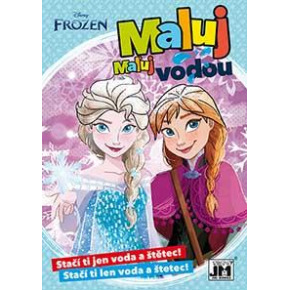 Jiri Models Omalovánka A5 Maluj vodou FROZEN - Ledové království