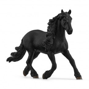 Schleich 13975 Zvířátko - fríský hřebec