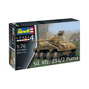 Revell Plastic ModelKit military 03288 - Sd.Kfz. 234/2 Puma (1:76)