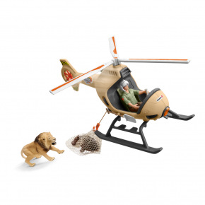 Schleich 42476 Záchranný vrtulník pro zvířata