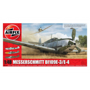 Airfix Classic Kit letadlo A05120B - Messerschmitt Bf109E-3/E-4 (1:48)