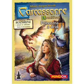 Mindok Carcassonne Princezna a drak - 3. rozšíření hry