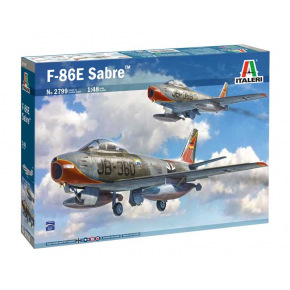 Italeri Model Kit letadlo 2799 - F-86E “Sabre” (1:48)