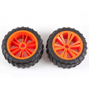 REVELL - REVELLUTIONS (47032) - Set 2x Wheel for Monster, orange