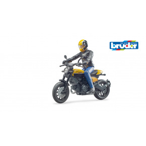 Bruder 63053 Ducati Scrambler s řidičem