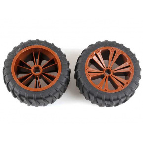 REVELL - REVELLUTIONS (47035) - Set 2x Wheel for Monster, bronze metallic