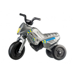 teddies Odrážedlo Enduro Yupee Policie malé plast výška sedadla 26cm nosnost do 25kg 12m+