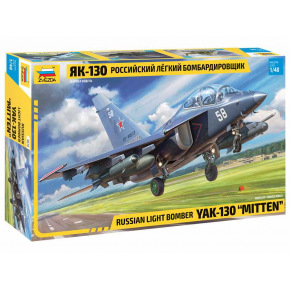 Zvezda Model Kit letadlo 4818 - YAK-130 Russian Light Bomber (1:48)