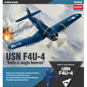 Model Kit letadlo 12353 - F4U-4  "Battle of Jangjin Reservoir" (1:48)