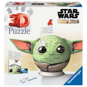 Ravensburger Puzzle-Ball Star Wars: Baby Yoda s ušima 72 dílků