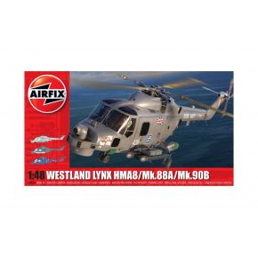 Airfix Classic Kit vrtulník A10107A - Westland Navy Lynx Mk.88A/HMA.8/Mk.90B (1:48)