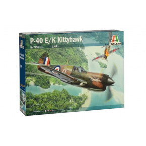 Italeri Model Kit letadlo 2795 - P-40E/K Kittyhawk (1:48)