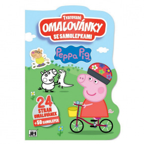 Jiri Models Omalovánky tvarované Prasátko Peppa