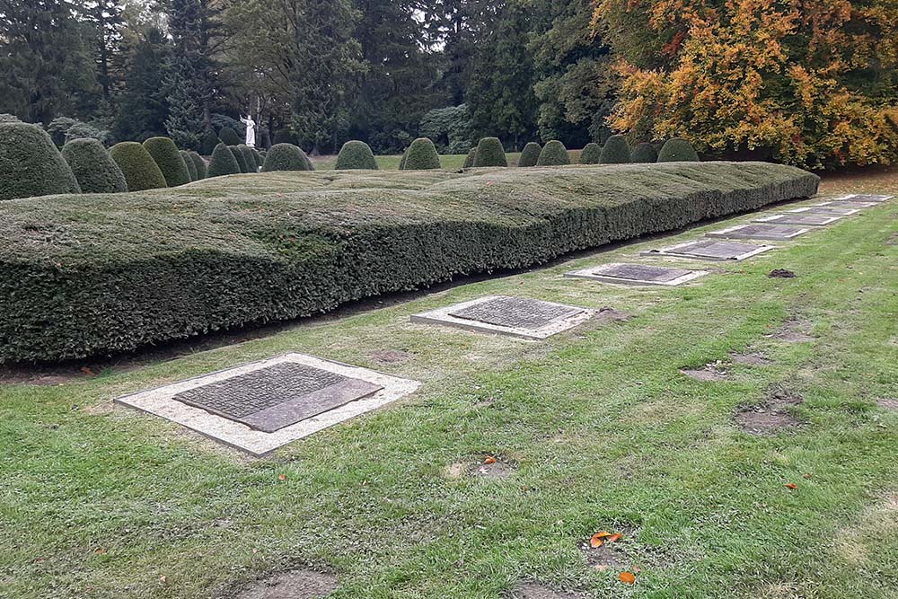 Collective Grave Freedom Fighters 1813-1815 Cemetery Friedhof Ohlsdorf Hamburg