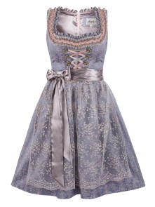 Midi Dirndl Ziska grey-blue