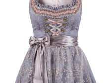 Midi Dirndl Ziska grey-blue