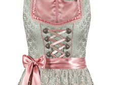 Mini Dirndl Alma green-pink