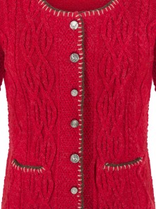 Bavarian ladies cardigan Steffi red