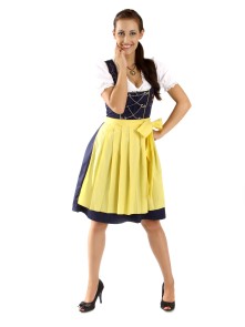 Bavarian mini dirndl Fiona 50cm 3-piece