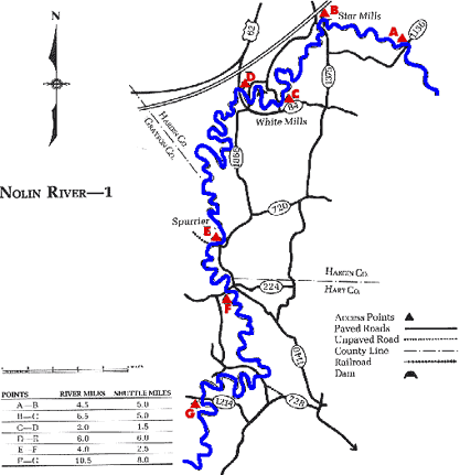 Nolin Lake Map - Photos