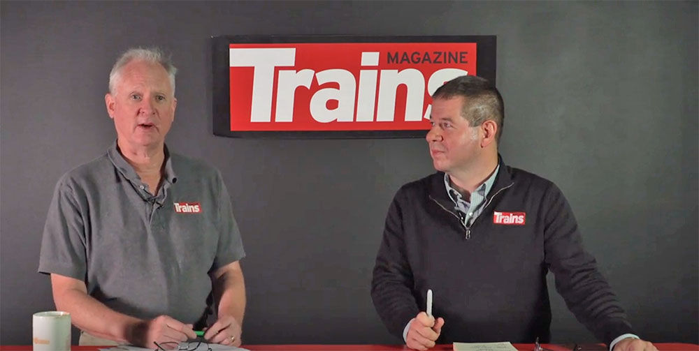 Jim Wrinn and Steve Sweeney for Trains Newswire