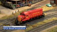 Recent: InterMountain HO scale GP16 diesel locomotive