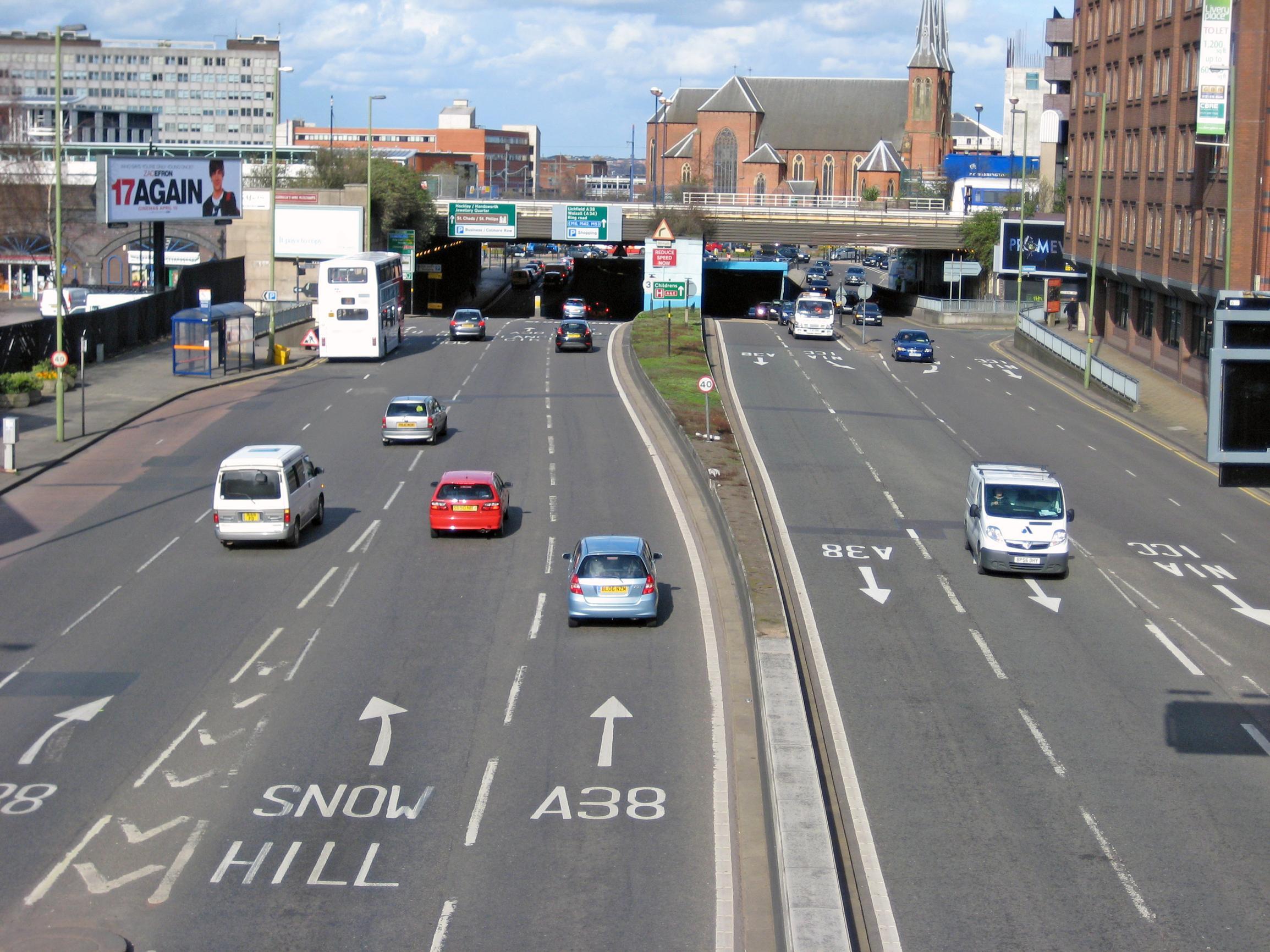 Birmingham Low Emission Zone Map