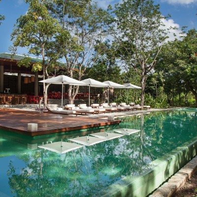 Swimming pool at The Explorean Cozumel