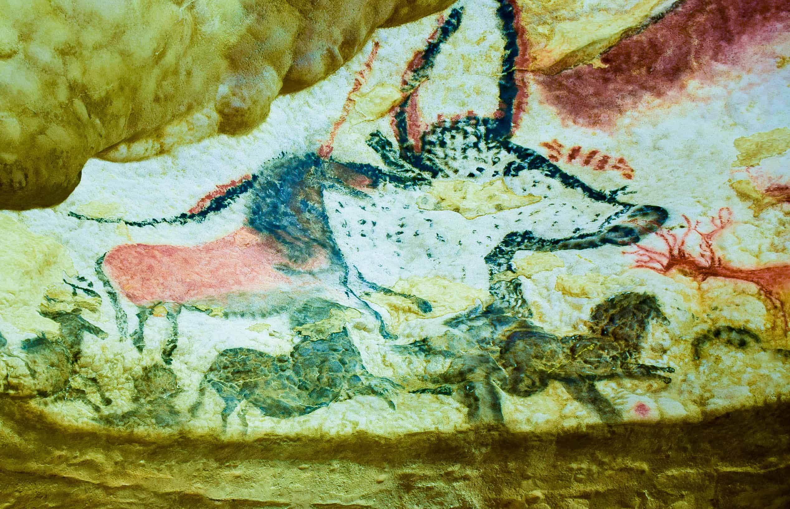 stone age cave paintings