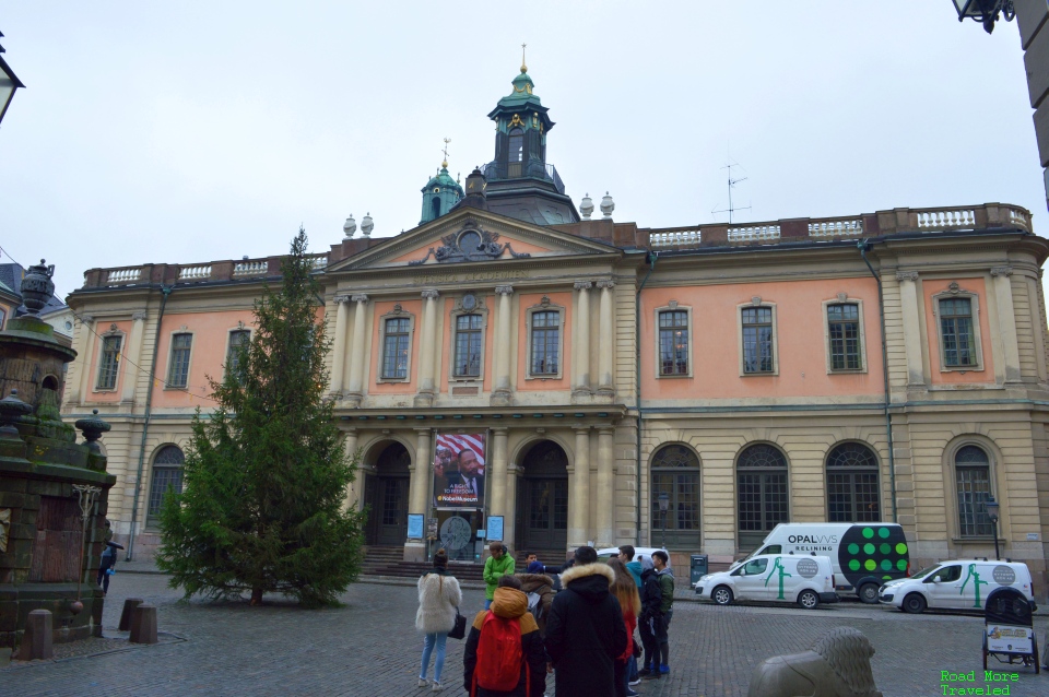 Stockholm Stock Exchange Building - front view