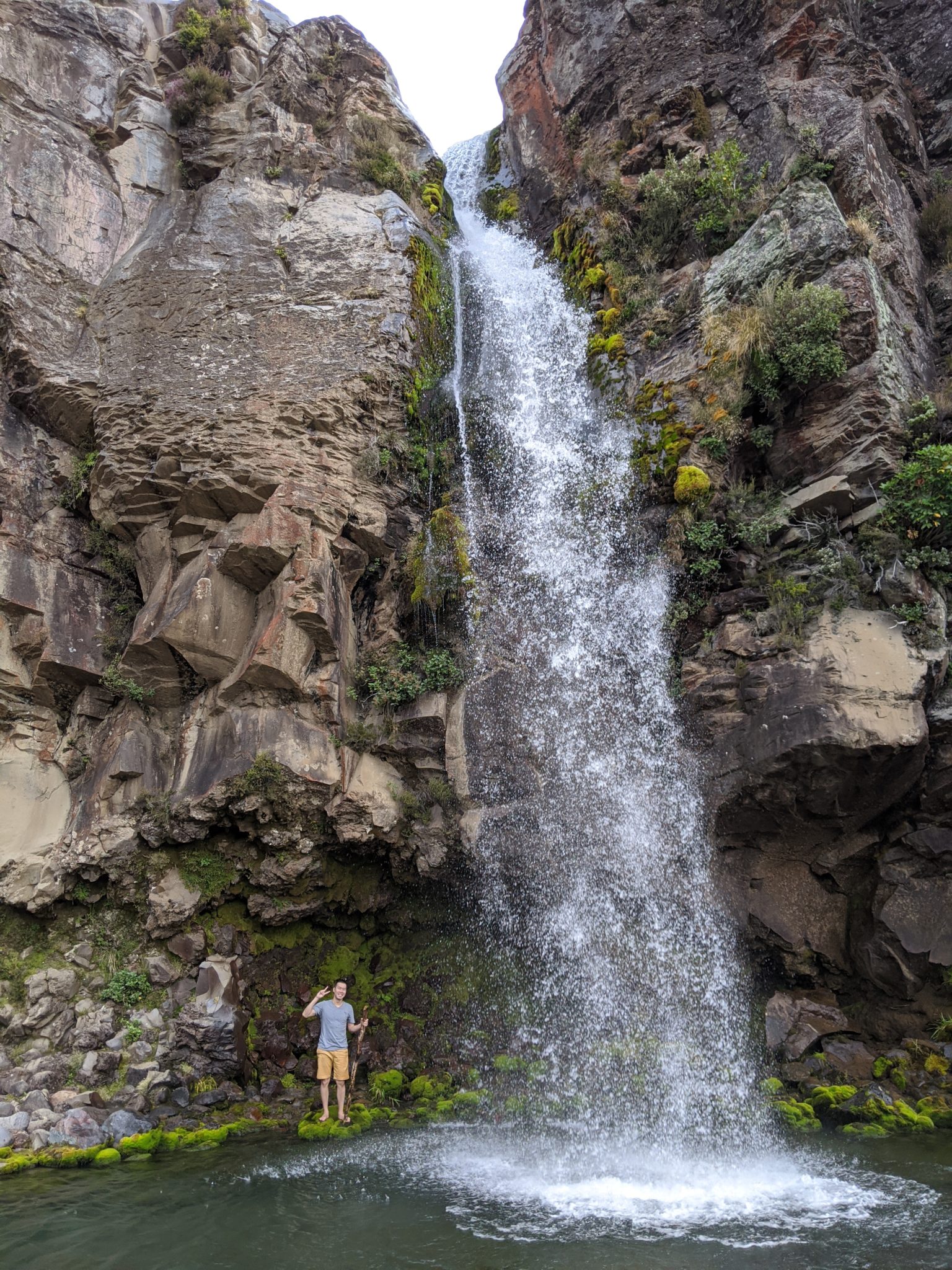 Taranaki Falls, Mount Doom and Driving to Wellington - Travelling Minions