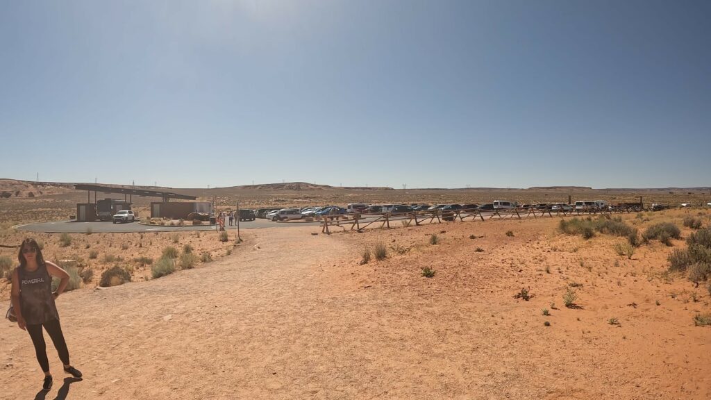 Parking Lot at Horseshoe Bend