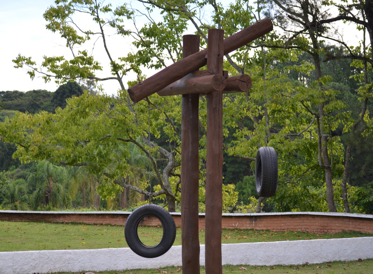 Tire Jungle Gym