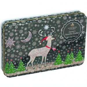 Reindeer Vanilla Fudge Tin (Gardiners Scotland) 500g