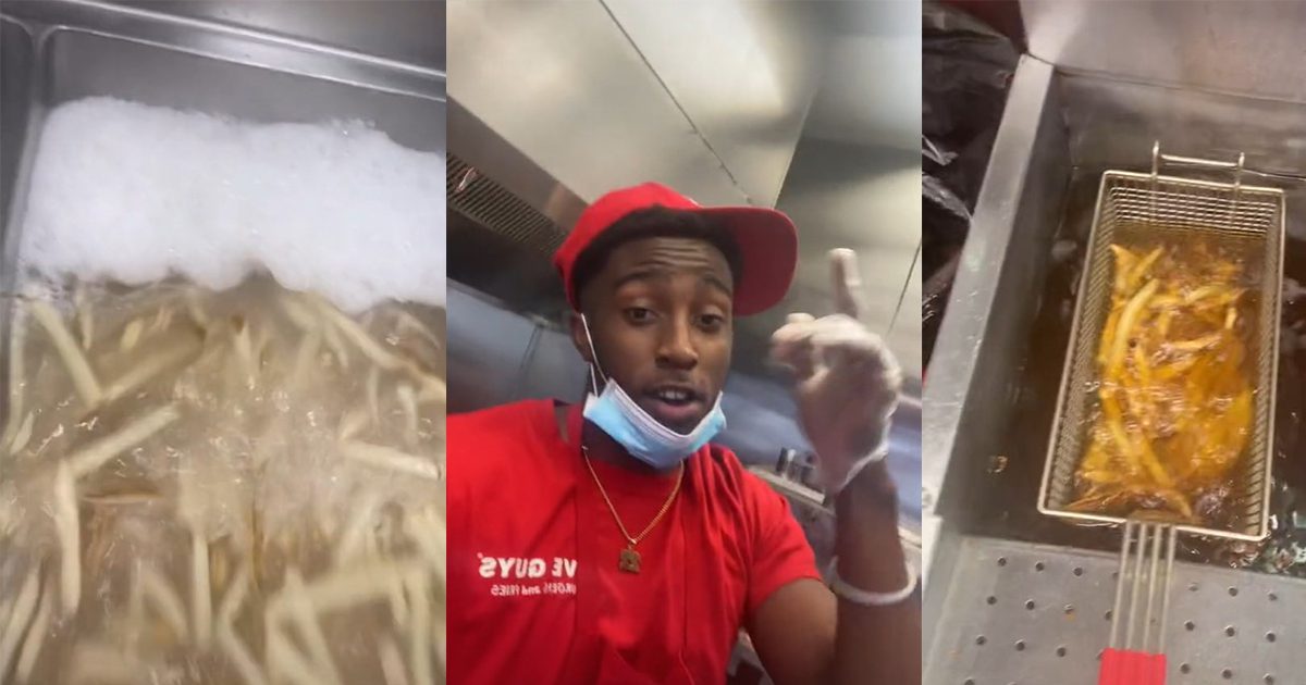 A Tiktok Video Revealing How Five Guys Fries Are Actually Made Shocked Millions