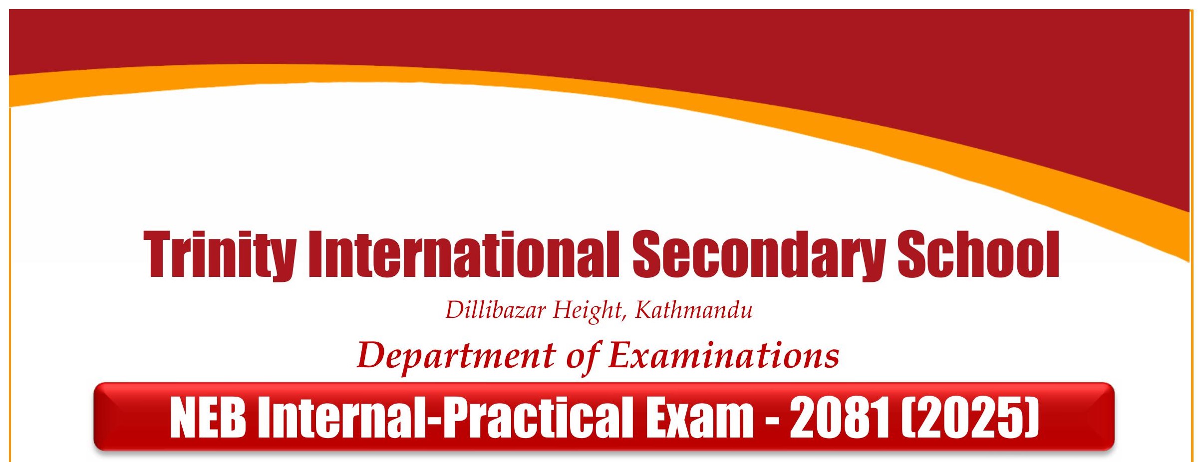 Routine and Group Division for XII NEB Internal-Practical Exam 2081